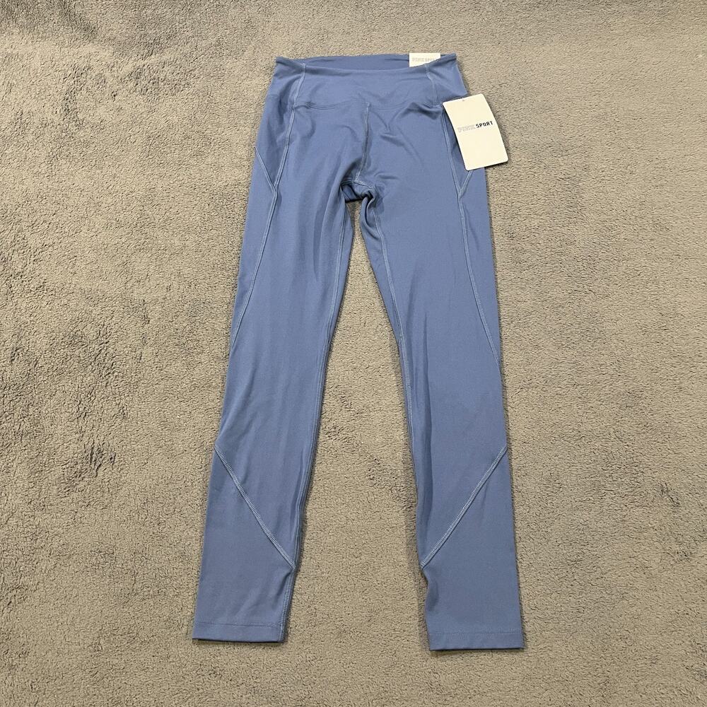 PINK Victoria's Secret Slate Blue High Waisted Performance Leggings Womens Sz XS